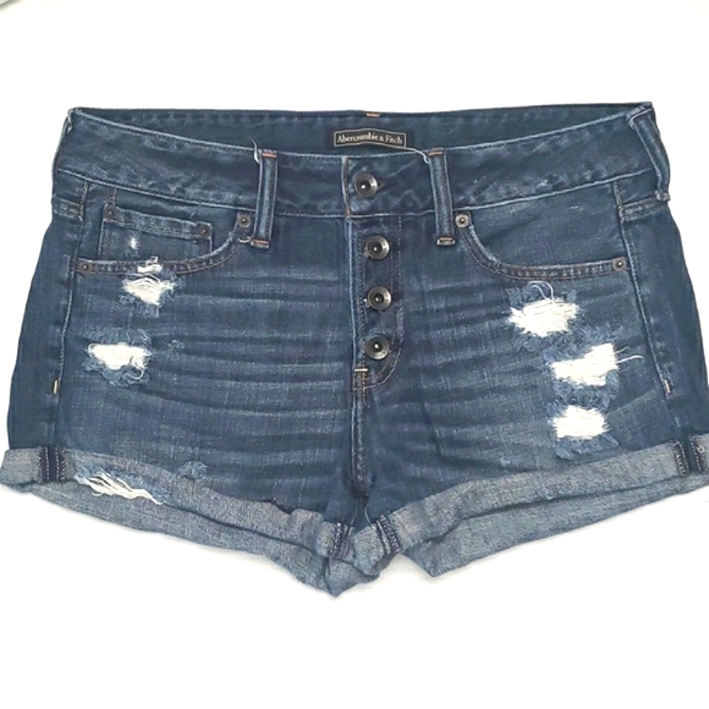 Abercrombie denim shorts, size 27
